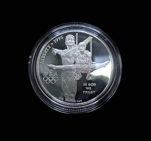 1995 - 1996 U.S. Mint Atlanta Centennial Olympic Games Eight Silver Proof Coins - Picture 2 of 22