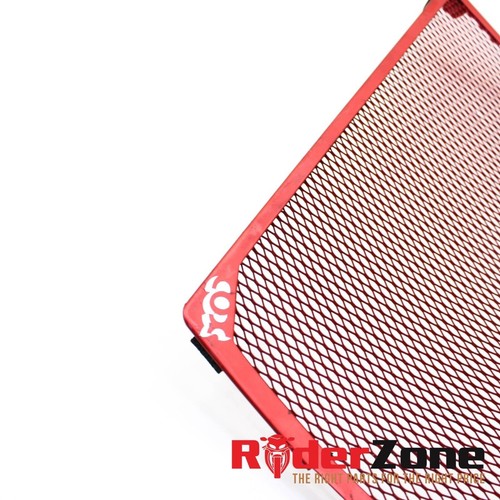 08 - 11 HONDA CBR1000RR COX RADIATOR GUARD MOTOR RADIATER GRILLE RED NET TRACK - Picture 11 of 11