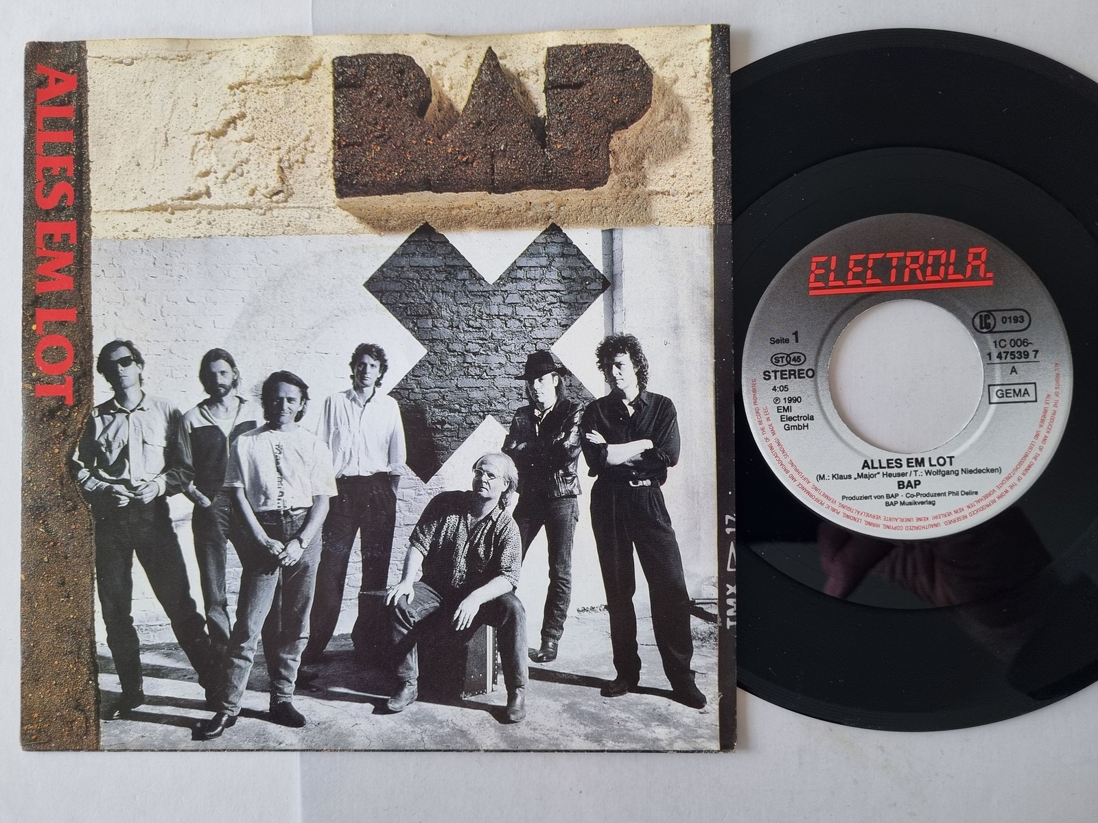 BAP - Alles Em Lot 7'' Vinyl Germany