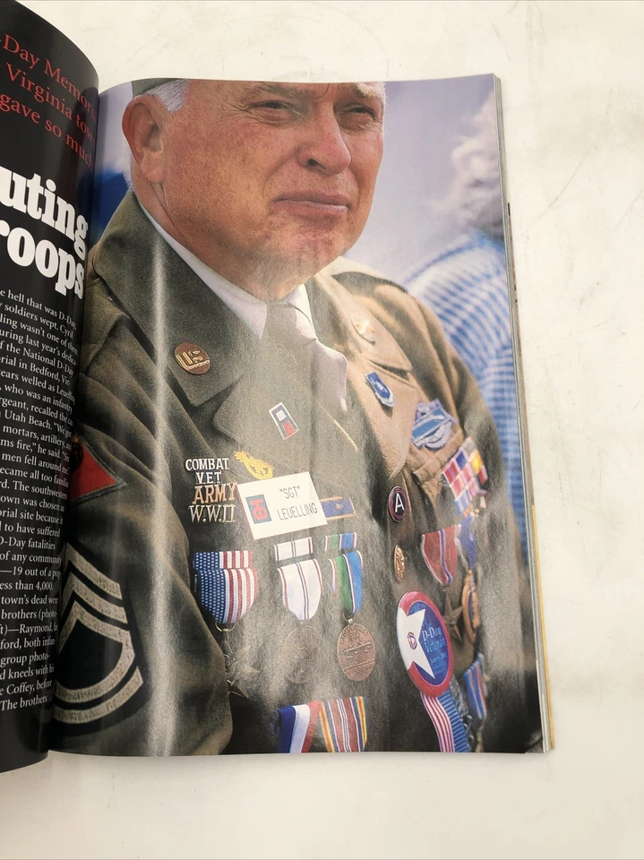 National Geographic Magazine - Untold Stories of D-Day; WWII History  June 2002 Foto 3 de 4