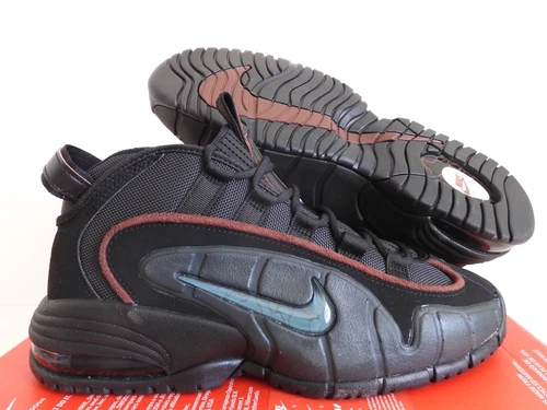 NIKE AIR MAX PENNY BLACK-FADED SPRUCE-ANTHRACITE SZ 10 [DV7442-001]