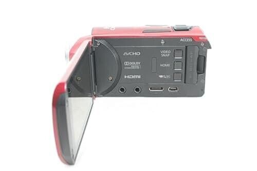 Canon Digital Video Camera iVIS HF R32 Red 32x Optical Wi-Fi Canon Digital Video Camera iVIS HF R32 Red 32x Optical Wi-Fi