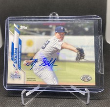 2020 Topps Pro Debut TJ Sikkema Auto New York Yankees Autograph #PD-145