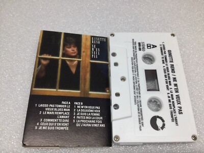 Ne M En Veux Pas By Ginette Reno Audio Cassette 1988 Distribution Select Canada
