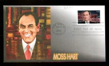 US FDC # 3882 37c Moss Hart Fleetwood   2004, 9p3567