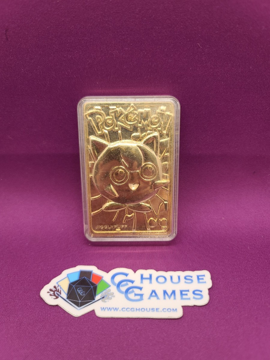 ケカブラッキー25th プロモカ ード Pokemon #25 Pikachu 23k Gold Plated Trading Card 1999 Burger
