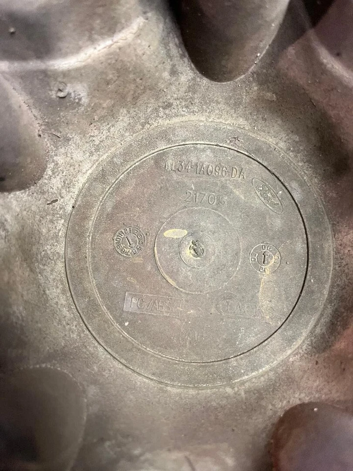 Ford F150 Expedition 1998 juego de tapas centrales 2 tapacubos cromados Foto 3 de 3