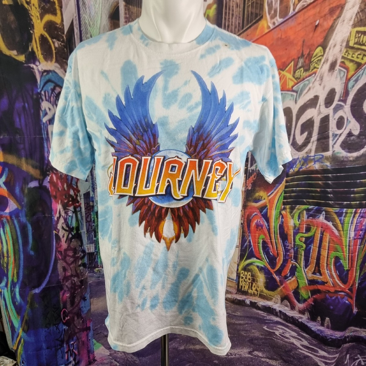 tie dye journey shirt