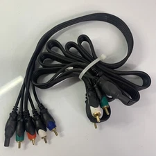 LKG Component Video cable with Audio 6 FT 1080p Gold-plated RCA Connectors NEW