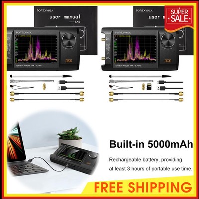 Portable Spectrum Analyzer 2 In 1 Signal Generator 4.0 Inch RF Signal Generator