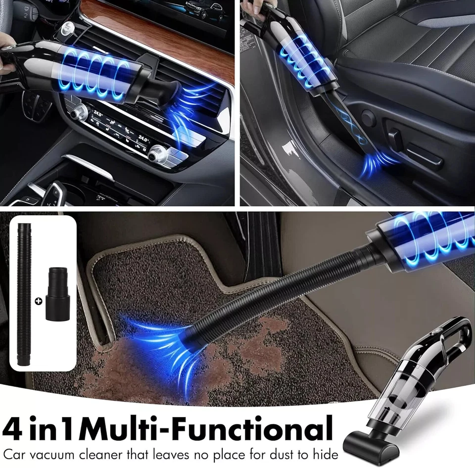 Handstaubsauger Mini Auto Sauger Kabellos Haus Couch sauger Handsauger Cleaner - Bild 3 von 4