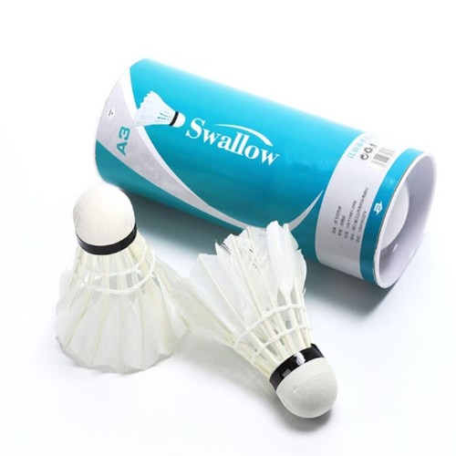 12Pcs Training Goose Feather Shuttlecocks Birdies Badminton Balls Outdoor Sports - Picture 15 of 15