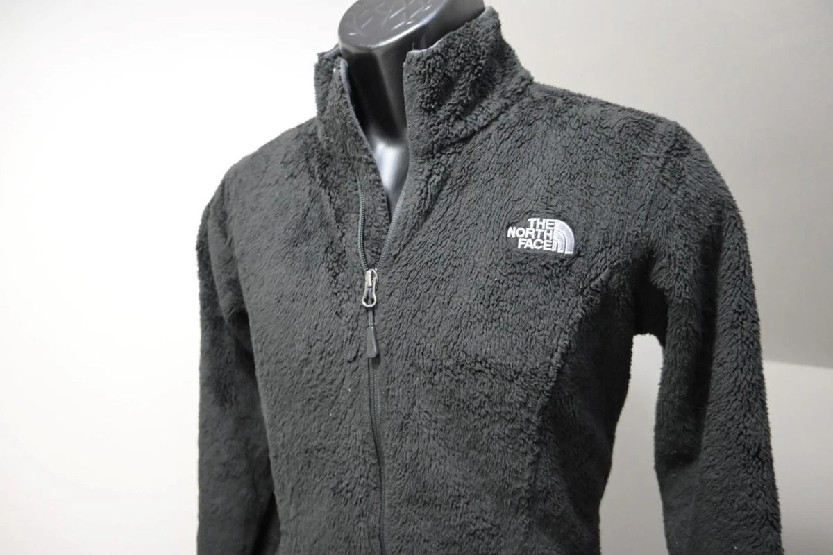 The North Face Sherpa Sweater Fleece Black Full Zip Jacket Womens