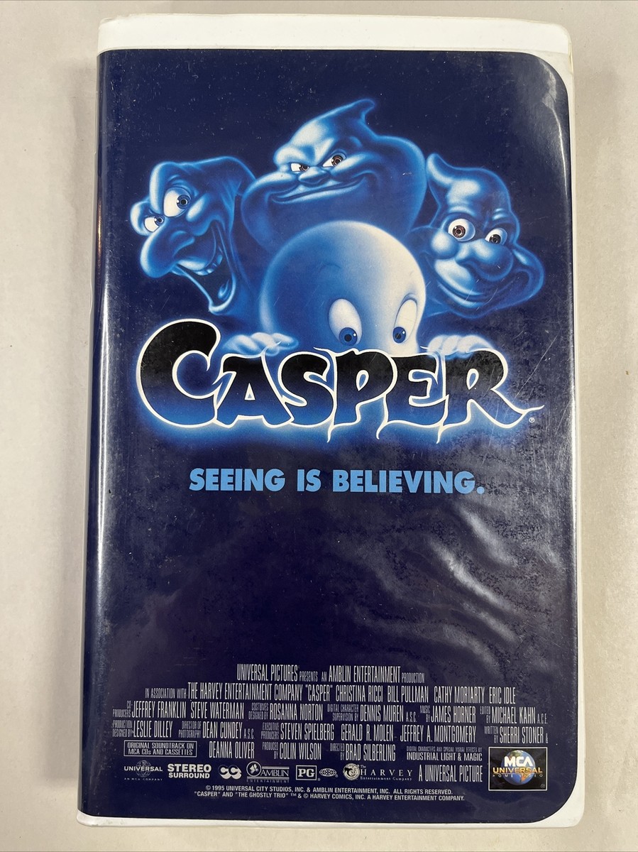 Casper (VHS, 1997, Clamshell) 96898231633| eBay