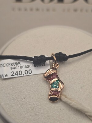 Dodo Pomellato Anhänger Charm´s  in 375 er Gold DMC0030 Emaille Neu OVP 240 -40%
