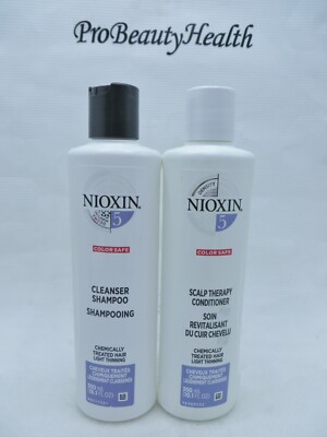 NIOXIN # 5 CLEANSER Shampoo & SCALP THERAPY Conditioner 10.1 oz