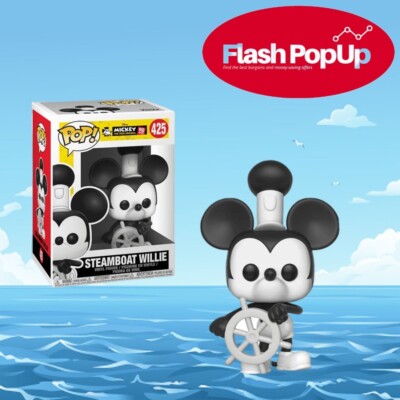 Funko Pop! Disney Mickey the True Original Steamboat Willie #425
