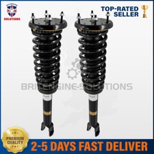 2x Front Shock Struts Assembly Electric Fit Jaguar XJ X351 XJR XJR575 2010-2019