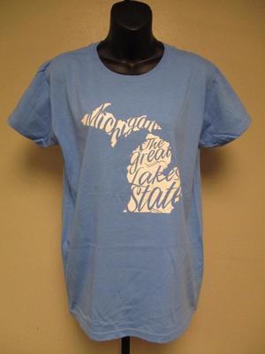 NEW Michigan the Great Lake State Womens Size M Medium Nice Shirt