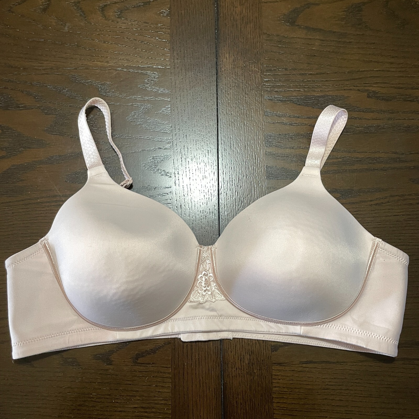 Vanity Fair Side Smoothing Bra 42C Satin Wireless Mol… Gem