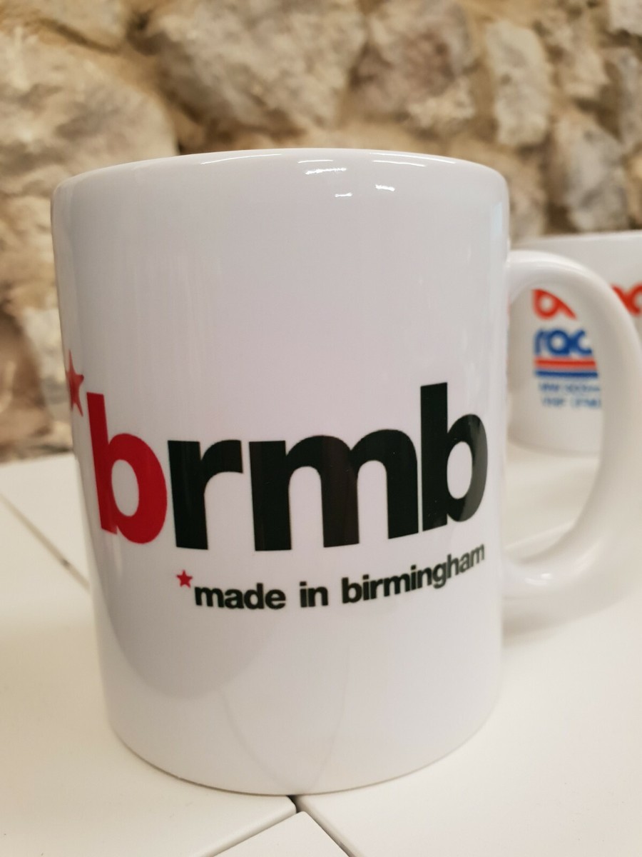 BRMB Radio 2000s logo Cup Mug BBC ILR FM Birmingham Midlands UK