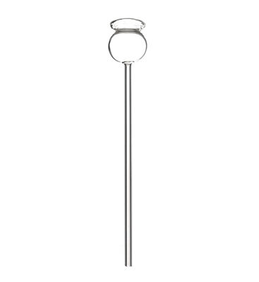 Eisco Labs 9.8'' (25cm) Thistle Funnel, Borosilicate Glass, Thick Walled