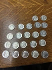 Lot Of 22 Roosevelt Dimes 90% Silver 1.59 Troy Ounces