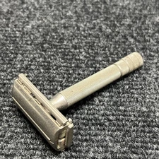 Vintage Gillette Adjustable  Safety 1970 Razor/ Shavers - NO  Blades
