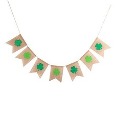 St. Patrick's Day Irish Garland Banner for St. Patrick's Day Shamrock