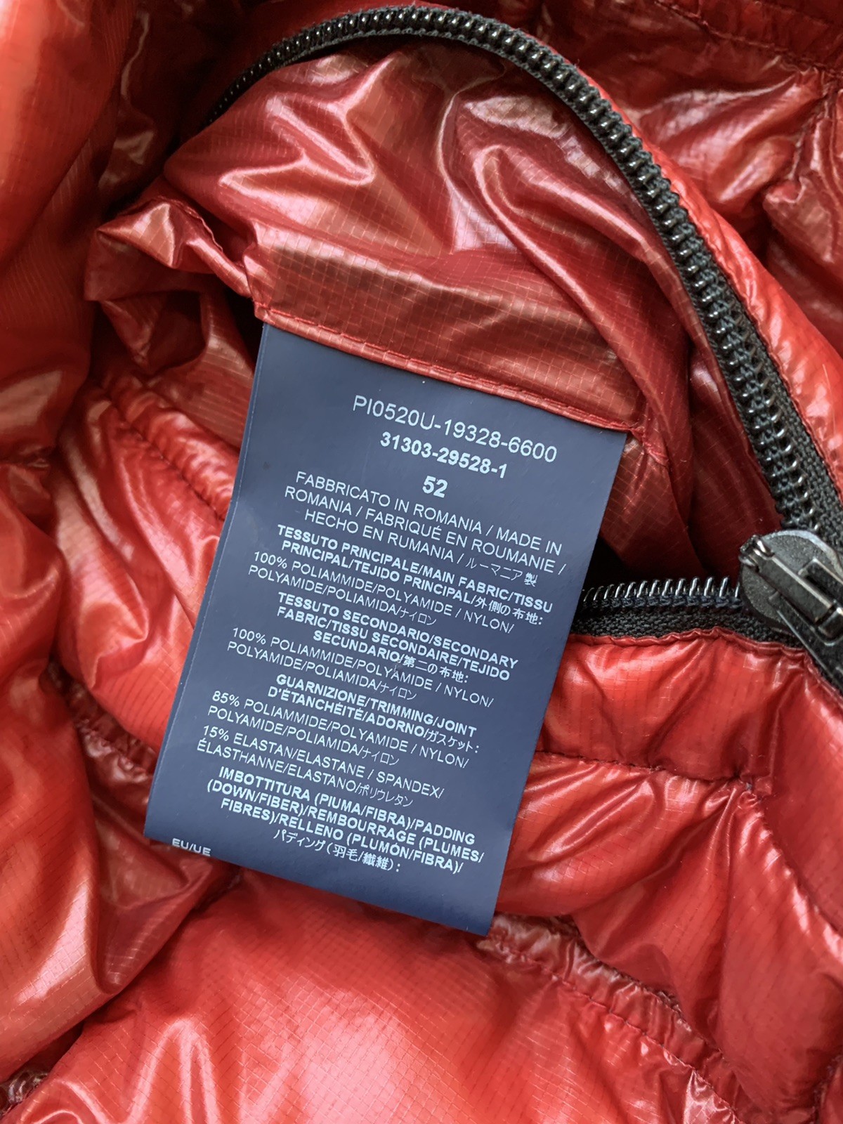 Herno Down Jacket Hooded Full Zip Reversible Navy… - image 18