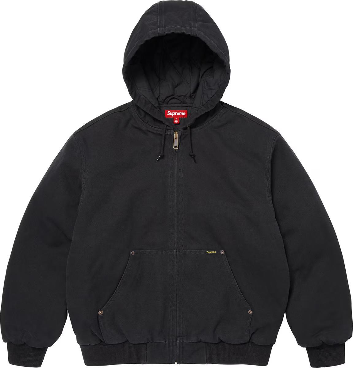 Supreme The Misfits Hooded Work Jacket Black Size XL XLARGE IN