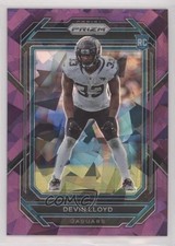 2022 Panini Prizm Rookies Purple Ice Prizm /225 Devin Lloyd #376 0ox2
