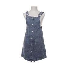 Tommy Hilfiger Jeans, Latzkleid, Größe: XS, Blau, Baumwolle, Einfarbig #P4P