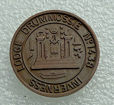 Schottland Freimaurer Medaille - Loge Drummossie Nr. 1438 Inverness - Schottische Münze