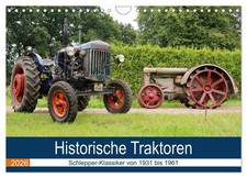 Historische Traktoren 2026 (Wandkalender 2026 DIN A4 quer), CALVENDO Monatskalen