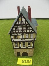 (809) Modelleisenbahn HO/N :  Fachwerkhaus