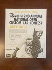 1960s Revell’s Custom Car Contest Ed Roth Promotional Dealer Flyer not Aurora — photo 2