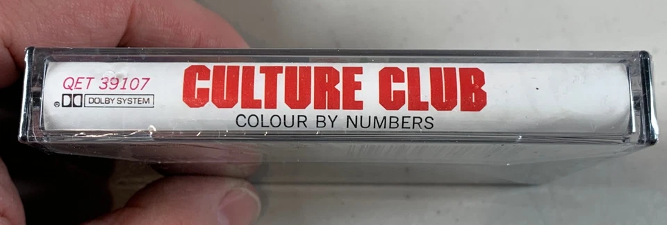 New Factory Sealed 1983 Culture Club Colour By Numbers Cassette Tape NIP Vintage - Image 3 of 4