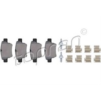 Topran BremsbeläGe Bremsbelegsatz Hinten FüR Peugeot 207 CC