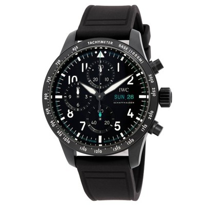 IWC Pilot Performace Chronograph ''AMG Petronas F1'' Automatic Black Dial Men's