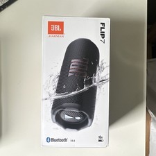JBL Flip 7 Bluetooth Waterproof Dustproof Portable Speaker Black 25W