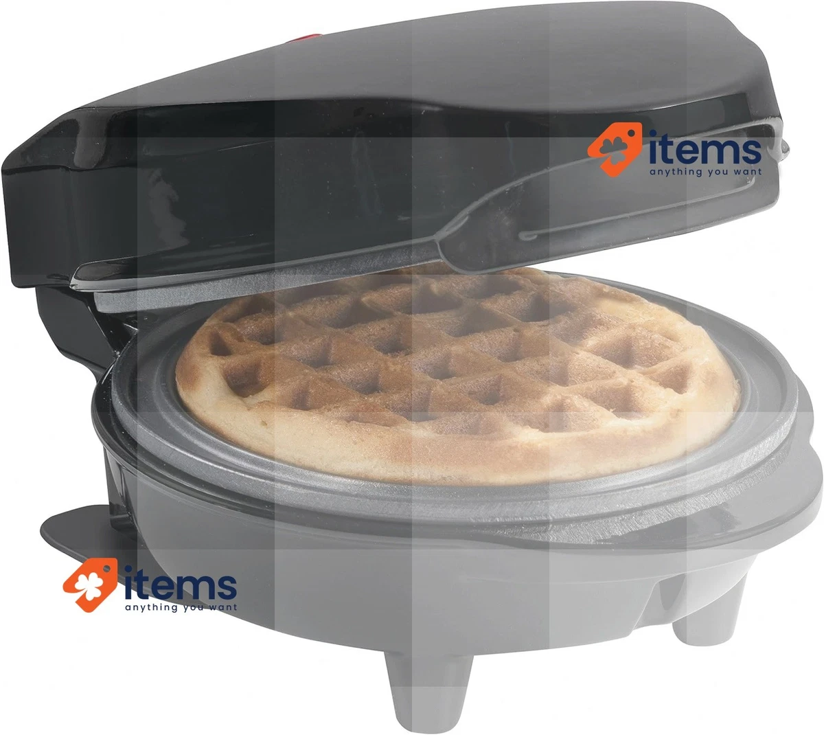 Gaufrier Domo 1000W - Noir, Modèle DO9223W, Neuf Sous Emballage