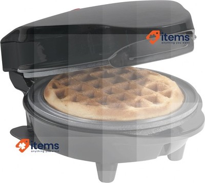Bestron AMW500Z Classic Waffle Maker, Plastic Metal, Black Makers