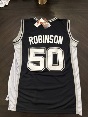 NWT David Robinson San Antonio Spurs #50 Jersey Adidas Hardwood Classics NBA
