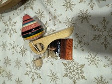 Spinning Wooden Trompo Guatemala