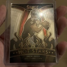 2020 Panini Select Hot Stars Drew Brees New Orleans Saints #HS21 NFL Card