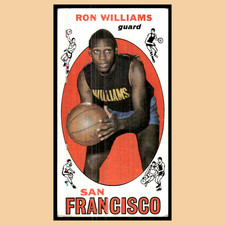 Ron Williams #36 1969 Topps San Francisco Warriors Basketball Card NBA EX