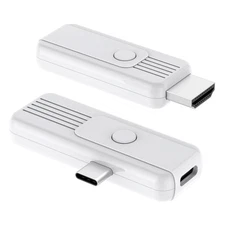 Wireless HDMI Transmitter and Receiver, Upgrade Type-C 3.1 Port Wireless Hdmi...