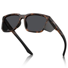 Mens Womens Polarized Sunglasses With Removable Side Shield, Driving Fishing ...