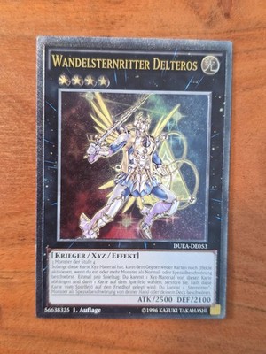 Yu-Gi-Oh! DUEA-DE053 Wandelsternritter Delteros Ultimate Rare NM 1st